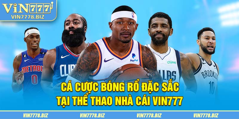 Cá cược bóng rổ đặc sắc tại  thể thao nhà cái VIN777